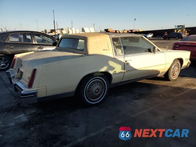 Trzecie zdjęcie samochodu z tyłu: 1985 CADILLAC ELDORADO VIN:1G6EL5789FE603632 - miniatura