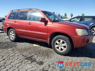 Czwarte zdjęcie samochodu z boku: 2003 TOYOTA HIGHLANDER LIMITED VIN:JTEGF21A730084446 - miniatura
