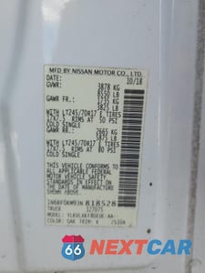 Zdjęcie 13 z 13 samochodu: 2018 NISSAN NV 1500 DELIVERY VAN VIN:1N6BF0KM9JN818528 - miniatura