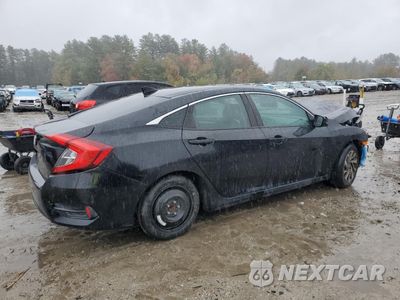 Trzecie zdjęcie samochodu z tyłu: 2018 HONDA CIVIC EX VIN:19XFC2F78JE009815 - miniatura