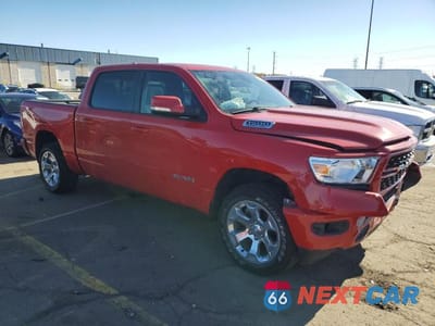 Czwarte zdjęcie samochodu z boku: 2022 RAM 1500 BIG HORN/LONE STAR VIN:1C6SRFFTXNN402354 - miniatura