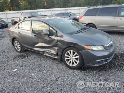 Czwarte zdjęcie samochodu z boku: 2012 HONDA CIVIC EXL VIN:19XFB2F97CE068443 - miniatura