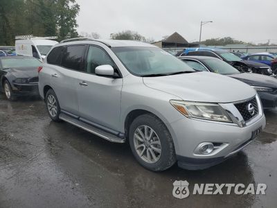 Czwarte zdjęcie samochodu z boku: 2015 NISSAN PATHFINDER S VIN:5N1AR2MMXFC663260 - miniatura