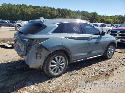 Trzecie zdjęcie samochodu z tyłu: 2022 INFINITI QX50 LUXE VIN:3PCAJ5BA8NF107682 - miniatura
