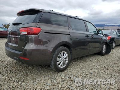 Trzecie zdjęcie samochodu z tyłu: 2017 KIA SEDONA LX VIN:KNDMB5C12H6222173 - miniatura