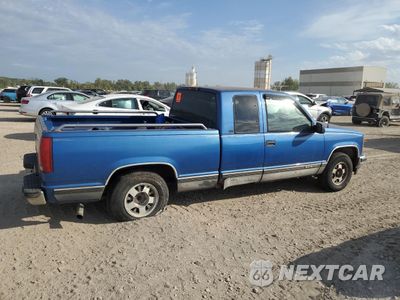 Trzecie zdjęcie samochodu z tyłu: 1997 GMC SIERRA C1500 VIN:1GTEC19R5VE516739 - miniatura