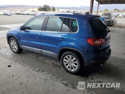 Drugie zdjęcie samochodu z przodu: 2009 VOLKSWAGEN TIGUAN S VIN:WVGAV75N19W533306 - miniatura