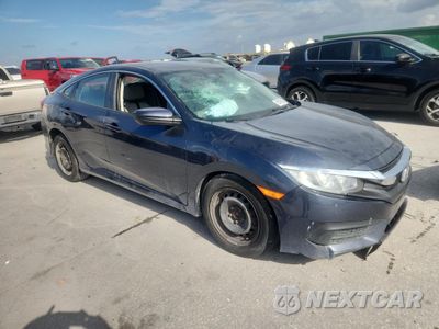 Czwarte zdjęcie samochodu z boku: 2018 HONDA CIVIC LX VIN:19XFC2F50JE042922 - miniatura