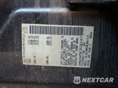 Zdjęcie 13 z 15 samochodu: 2013 NISSAN MAXIMA S VIN:1N4AA5AP9DC828147 - miniatura