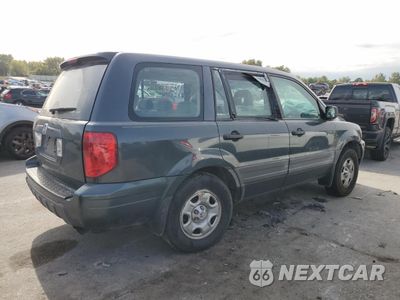 Trzecie zdjęcie samochodu z tyłu: 2003 HONDA PILOT LX VIN:2HKYF18173H584893 - miniatura