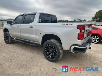 Drugie zdjęcie samochodu z przodu: 2020 CHEVROLET SILVERADO K1500 RST VIN:1GCUYEELXLZ299460 - miniatura