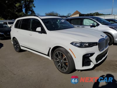Czwarte zdjęcie samochodu z boku: 2019 BMW X7 XDRIVE40I VIN:5UXCW2C58KL082896 - miniatura