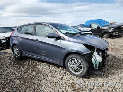 Czwarte zdjęcie samochodu z boku: 2017 HYUNDAI ACCENT SE VIN:KMHCT5AE3HU346555 - miniatura