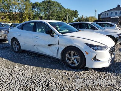 Czwarte zdjęcie samochodu z boku: 2021 HYUNDAI SONATA SE VIN:5NPEG4JA6MH087962 - miniatura