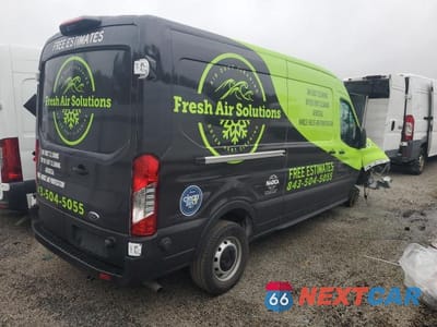 Trzecie zdjęcie samochodu z tyłu: 2024 FORD TRANSIT CARGO VAN T- VIN:1FTBR1C87RKB62084 - miniatura