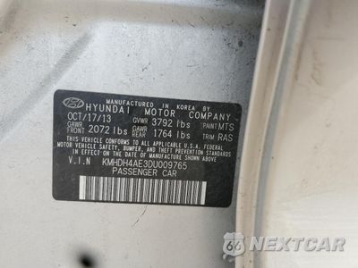 Zdjęcie 12 z 14 samochodu: 2013 HYUNDAI ELANTRA GLS VIN:KMHDH4AE3DU009765 - miniatura