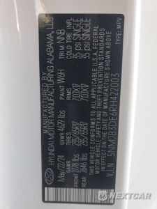 Zdjęcie 13 z 13 samochodu: 2024 HYUNDAI TUCSON SEL VIN:5NMJB3DE6RH422003 - miniatura