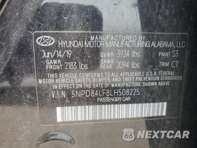 Zdjęcie 12 z 12 samochodu: 2020 HYUNDAI ELANTRA SEL VIN:5NPD84LF8LH508225 - miniatura