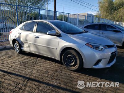 Czwarte zdjęcie samochodu z boku: 2015 TOYOTA COROLLA L VIN:5YFBURHE6FP350488 - miniatura