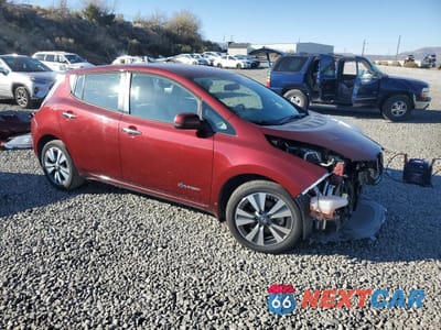 Czwarte zdjęcie samochodu z boku: 2017 NISSAN LEAF S VIN:1N4BZ0CP5HC305257 - miniatura