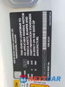 Zdjęcie 13 z 13 samochodu: 2021 ASTON MARTIN VANTAGE VIN:SCFSMGAW4MGN05546 - miniatura