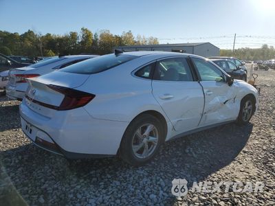 Trzecie zdjęcie samochodu z tyłu: 2021 HYUNDAI SONATA SE VIN:5NPEG4JA6MH087962 - miniatura