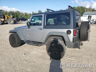 Drugie zdjęcie samochodu z przodu: 2017 JEEP WRANGLER SPORT VIN:1C4AJWAG8HL520747 - miniatura