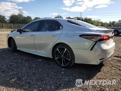 Drugie zdjęcie samochodu z przodu: 2019 TOYOTA CAMRY XSE VIN:4T1B61HK7KU821297 - miniatura