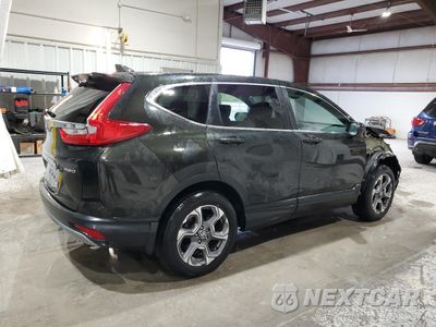 Trzecie zdjęcie samochodu z tyłu: 2017 HONDA CR-V EX VIN:5J6RW2H52HL029327 - miniatura