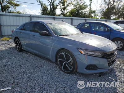 Czwarte zdjęcie samochodu z boku: 2022 HONDA ACCORD HYBRID SPORT VIN:1HGCV3F27NA045853 - miniatura