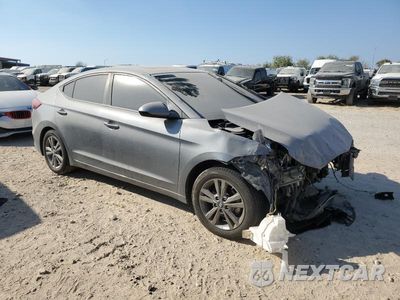Czwarte zdjęcie samochodu z boku: 2017 HYUNDAI ELANTRA SE VIN:KMHD84LF3HU358355 - miniatura