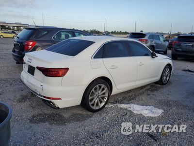 Trzecie zdjęcie samochodu z tyłu: 2019 AUDI A4 PREMIUM VIN:WAUGMAF46KN002129 - miniatura