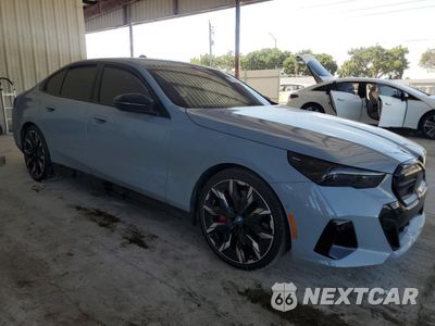 Czwarte zdjęcie samochodu z boku: 2024 BMW I5 M60 VIN:WBY43FK00RCR76606 - miniatura