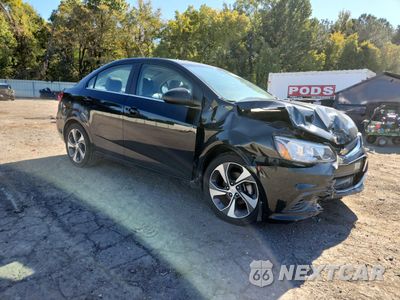 Czwarte zdjęcie samochodu z boku: 2020 CHEVROLET SONIC PREMIER VIN:1G1JF5SB8L4112405 - miniatura