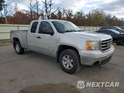 Czwarte zdjęcie samochodu z boku: 2013 GMC SIERRA K1500 SLE VIN:1GTR2VE78DZ265349 - miniatura