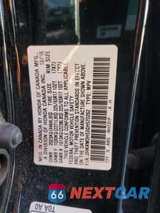 Zdjęcie 13 z 13 samochodu: 2016 HONDA CR-V VIN:2HKRM3H53GH570262 - miniatura