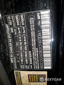 Zdjęcie 14 z 14 samochodu: 2012 MERCEDES-BENZ GLK 350 VIN:WDCGG5GB2CF873341 - miniatura