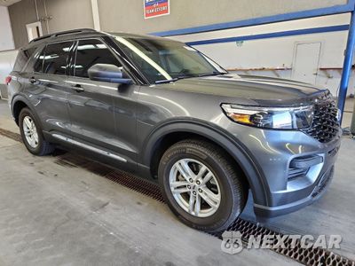 Czwarte zdjęcie samochodu z boku: 2020 FORD EXPLORER XLT VIN:1FMSK8DH1LGB27784 - miniatura