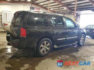 Trzecie zdjęcie samochodu z tyłu: 2012 NISSAN ARMADA SV VIN:5N1AA0NC3CN609381 - miniatura