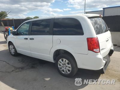 Drugie zdjęcie samochodu z przodu: 2019 DODGE GRAND CARAVAN SE VIN:2C4RDGBG0KR568174 - miniatura