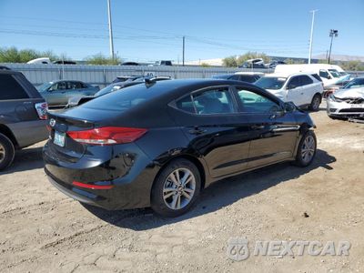 Trzecie zdjęcie samochodu z tyłu: 2018 HYUNDAI ELANTRA SEL VIN:KMHD84LF9JU520513 - miniatura