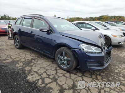 Czwarte zdjęcie samochodu z boku: 2015 VOLKSWAGEN GOLF SPORTWAGEN TDI S VIN:3VWCA7AU0FM505592 - miniatura