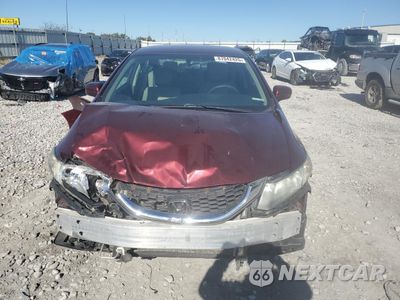 Piąte zdjęcie samochodu w środku: 2014 HONDA CIVIC LX VIN:19XFB2F59EE008941 - miniatura