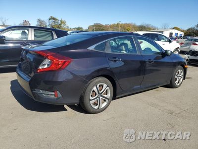 Trzecie zdjęcie samochodu z tyłu: 2016 HONDA CIVIC LX VIN:2HGFC2F59GH515571 - miniatura