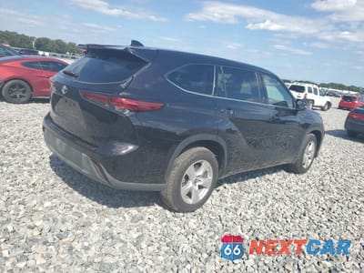 Trzecie zdjęcie samochodu z tyłu: 2021 TOYOTA HIGHLANDER L VIN:5TDCZRAH2MS088094 - miniatura