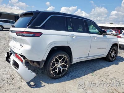 Trzecie zdjęcie samochodu z tyłu: 2022 JEEP GRAND CHEROKEE SUMMIT VIN:1C4RJHEG6N8635421 - miniatura