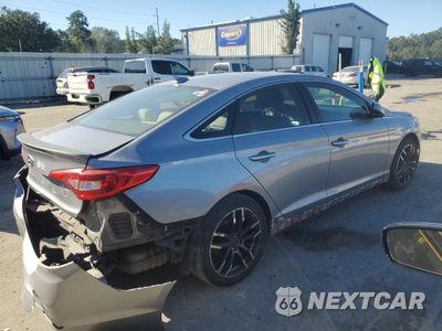 Trzecie zdjęcie samochodu z tyłu: 2017 HYUNDAI SONATA SE VIN:5NPE24AF0HH448991 - miniatura