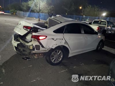 Trzecie zdjęcie samochodu z tyłu: 2019 HYUNDAI SONATA SE VIN:5NPE24AF1KH761927 - miniatura