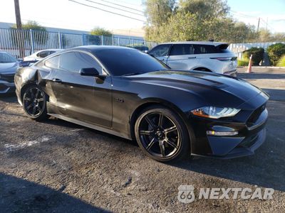 Czwarte zdjęcie samochodu z boku: 2020 FORD MUSTANG GT VIN:1FA6P8CF2L5163430 - miniatura