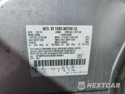 Zdjęcie 14 z 14 samochodu: 2019 FORD EDGE TITANIUM VIN:2FMPK3K92KBC05001 - miniatura